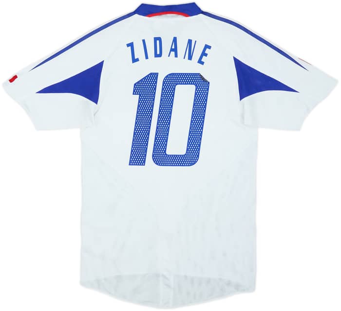 2004-06 France Away Shirt Zidane #10 - 6/10 - (S)