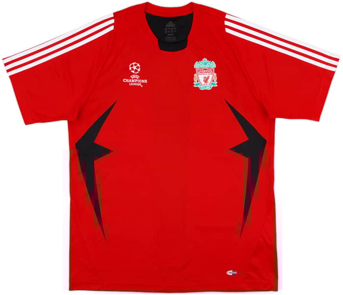 2007-08 Liverpool adidas CL Training Shirt - 9/10 - (L)
