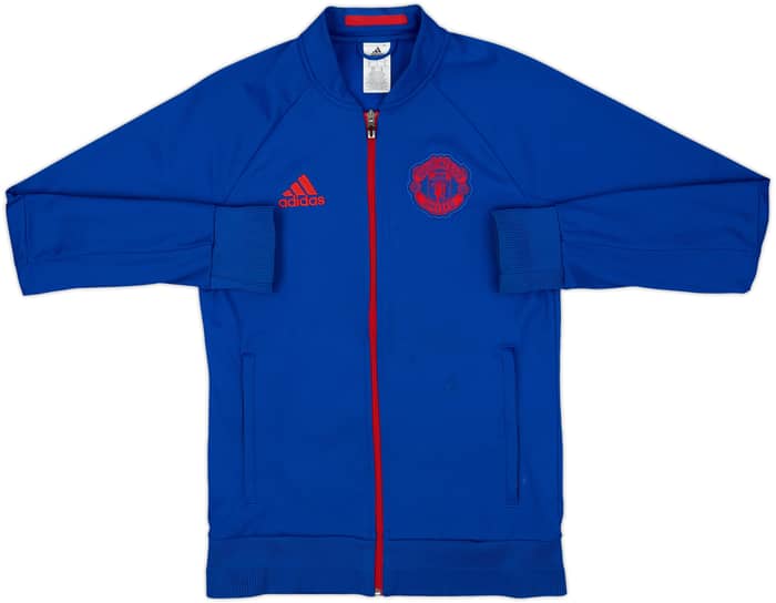 2016-17 Manchester United adidas Track Jacket - 7/10 - (S)