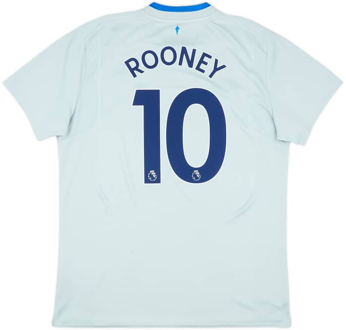 2017-18 Everton Away Shirt Rooney #10 - 8/10 - (XL)