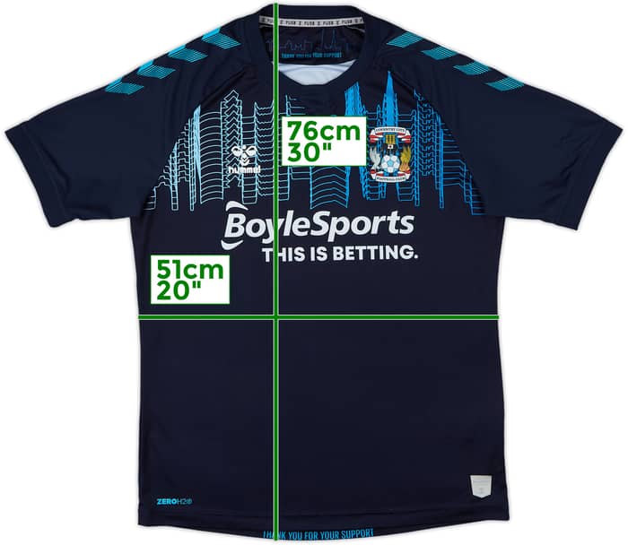 2020-21 Coventry Special Edition Membership Fourth Shirt - 10/10 - (L)