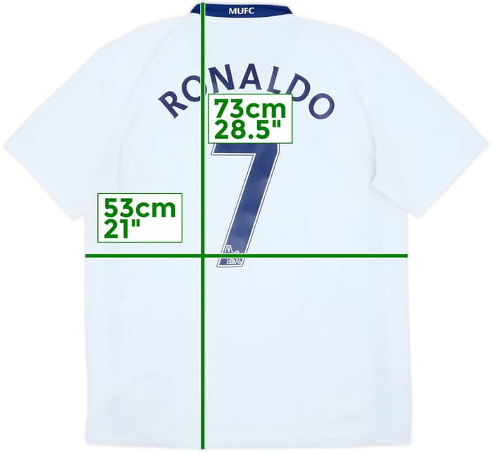 2008-10 Manchester United Away Shirt Ronaldo #7 - 5/10 - (M)