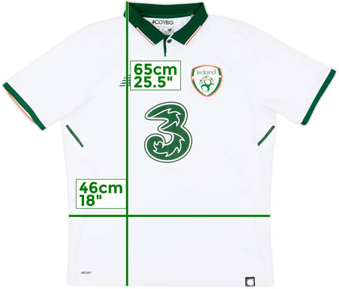 2017-18 Ireland Away Shirt - 9/10 - (M)