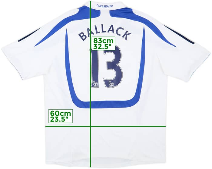 2007-08 Chelsea Third Shirt Ballack #13 - 8/10 - (XXL)