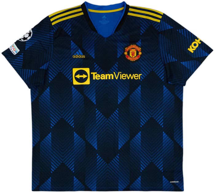 2021-22 Manchester United Third Shirt B.Fernandes #18 - 7/10 - (XXL)