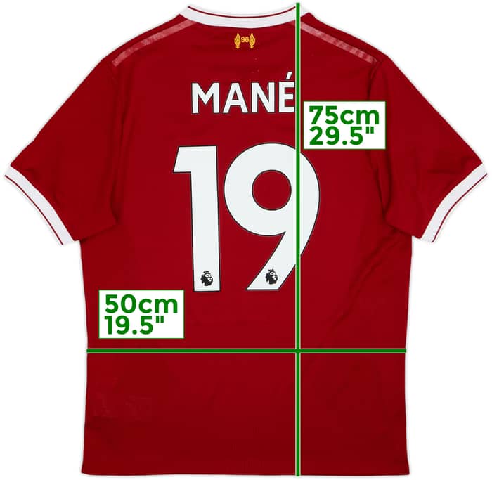 2017-18 Liverpool 125 Years Home Shirt Mane #19 - 5/10 - (M)