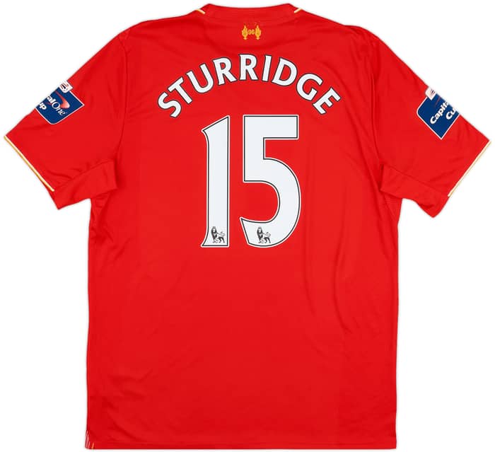 2015-16 Liverpool 'Capital One Cup Final' Home Shirt Sturridge #15 - 7/10 - (L)