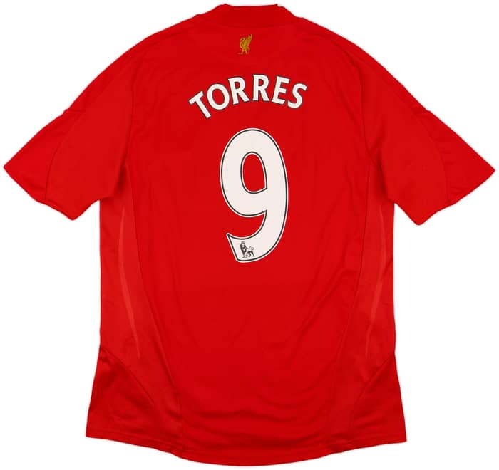 2008-10 Liverpool Home Shirt Torres #9 - 6/10 - (M)