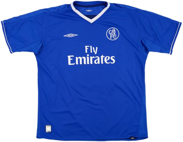 2003-05 Chelsea Home Shirt Lampard #8 - 6/10 - (XL)