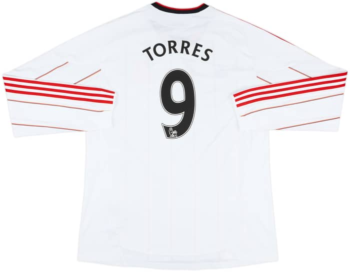 2010-11 Liverpool Away L/S Shirt Torres #9 - 6/10 - (XXL)