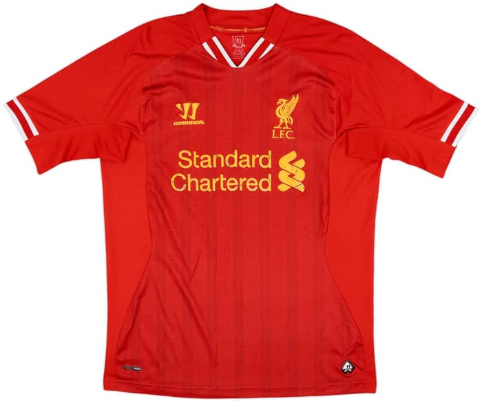 2013-14 Liverpool Home Shirt Gerrard #8 - 6/10 - (M)