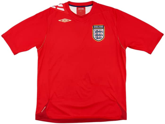 2006-08 England Away Shirt - 4/10 - (L)