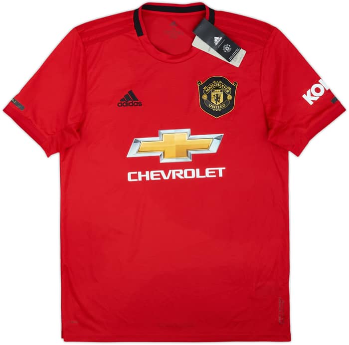 2019-20 Manchester United Home Shirt Pogba #6 (M)