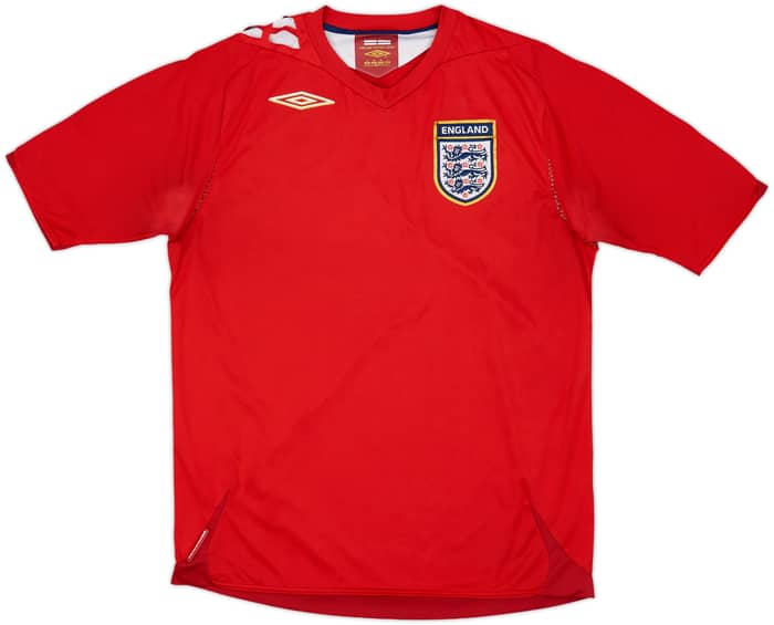 2006-08 England Away Shirt - 5/10 - (M)