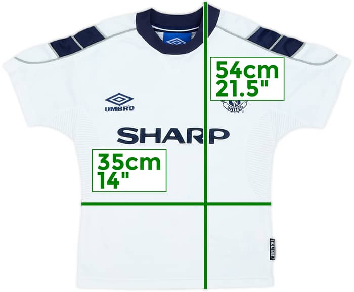 1999-00 Manchester United Third Shirt - 6/10 - (S.Boys)