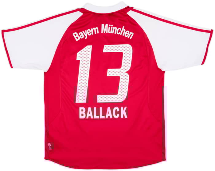 2003-04 Bayern Munich Home Shirt Ballack #13 - 7/10 - (XL.Boys)