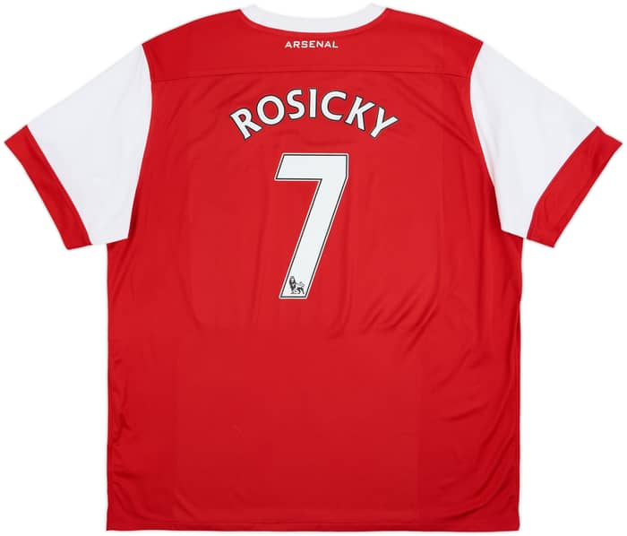 2010-11 Arsenal Home Shirt Rosicky #7 - 5/10 - (XXL)