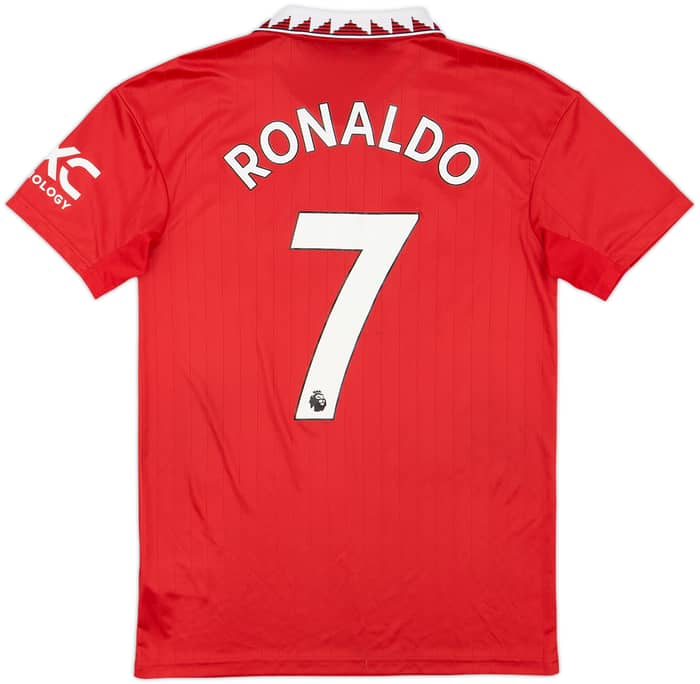 2022-23 Manchester United Home Shirt Ronaldo #7 - 6/10 - (S)