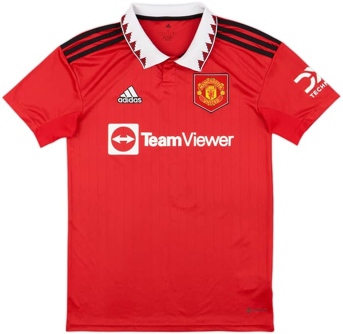 2022-23 Manchester United Home Shirt Ronaldo #7 - 6/10 - (S)