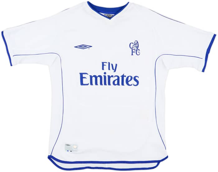 2001-03 Chelsea Away Shirt Zola #25 - 9/10 - (M)
