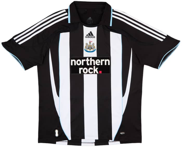 2007-09 Newcastle Home Shirt Ameobi #23 - 8/10 - (L)