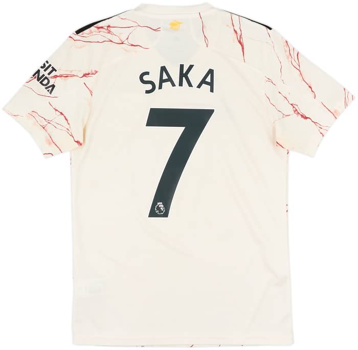 2020-21 Arsenal Away Shirt Saka #7 - 5/10 - (S)