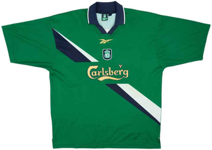1999-00 Liverpool Away Shirt Fowler #9 - 6/10 - (L)