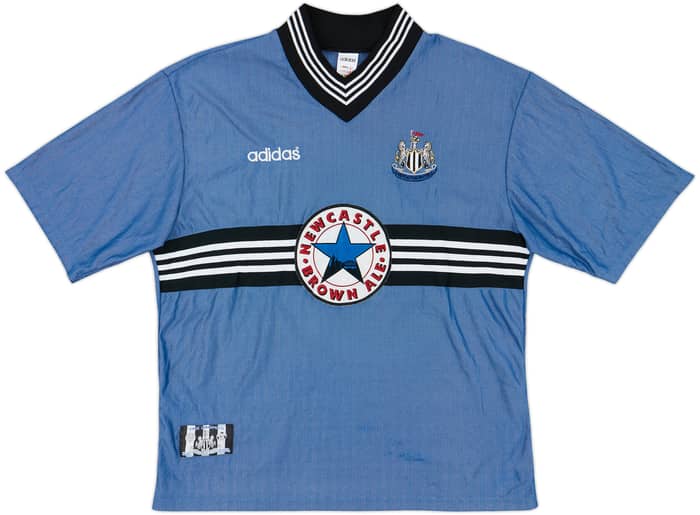 1996-97 Newcastle Away Shirt Shearer #9 - 9/10 - (XL)