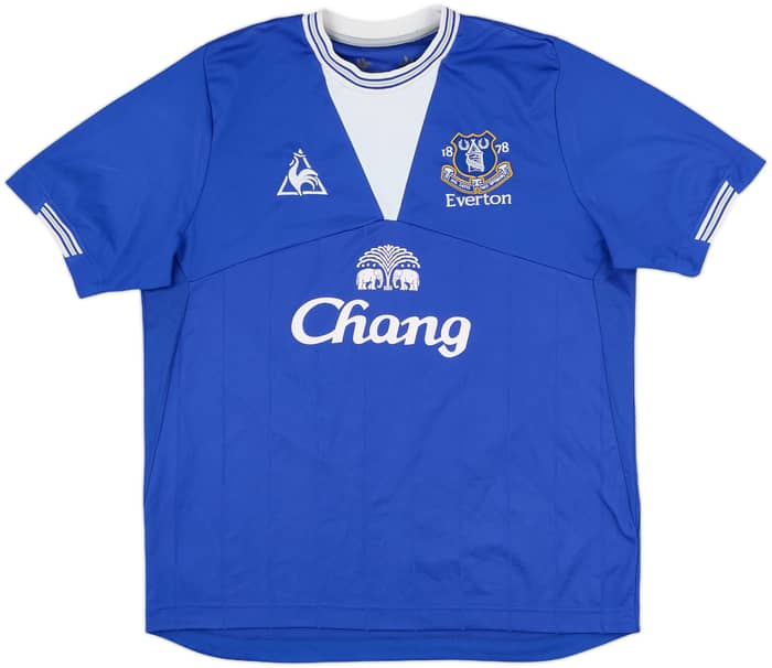 2009-10 Everton Home Shirt Donovan #9 - 8/10 - (L)