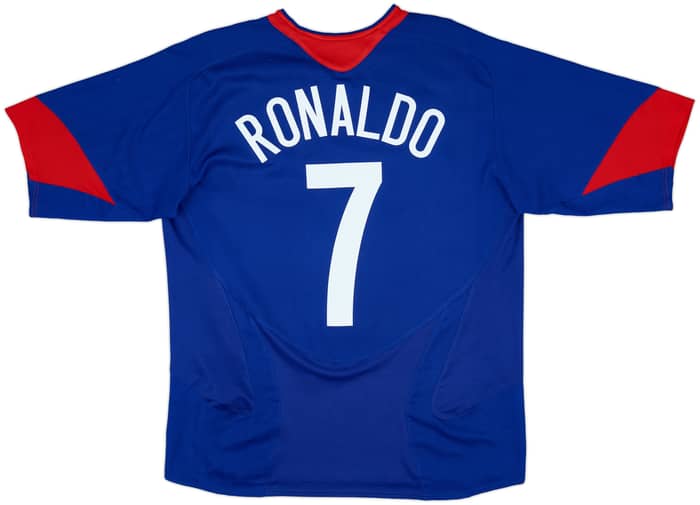 2005-06 Manchester United Away Shirt Ronaldo #7 - 6/10 - (L)