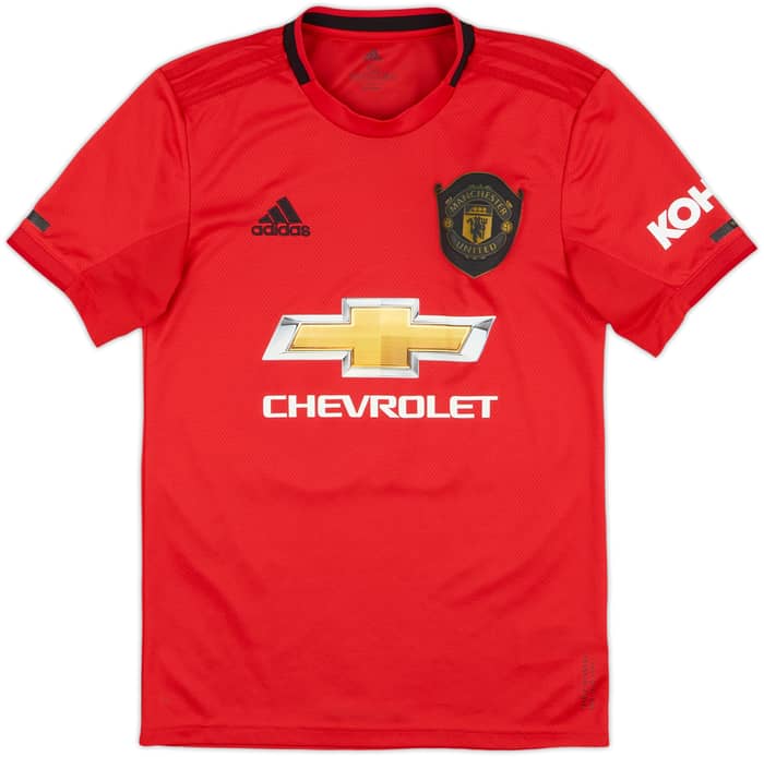 2019-20 Manchester United Home Shirt B.Fernandes #18 - 9/10 - (XS)