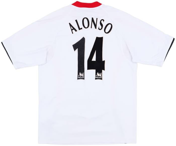 2005-06 Liverpool Away Shirt Alonso #14 - 8/10 - (M)