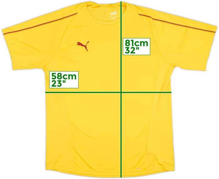 2018-19 Ghana Puma Training Shirt - 8/10 - (XXL)