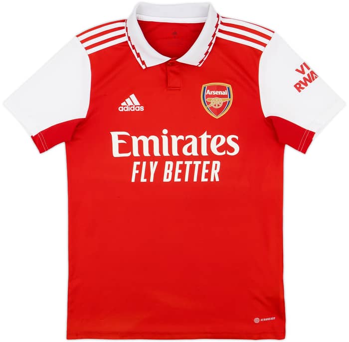 2022-23 Arsenal Home Shirt Saka #7 - 7/10 - (S)