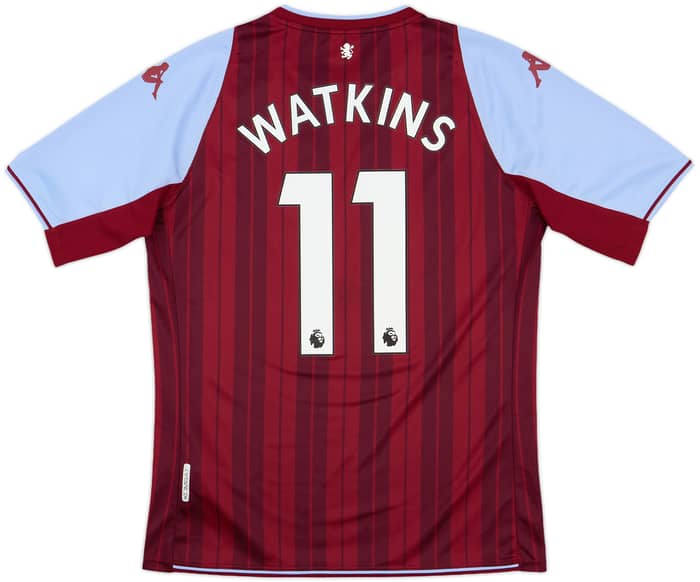 2021-22 Aston Villa Home Shirt Watkins #11 - 9/10 - (M)