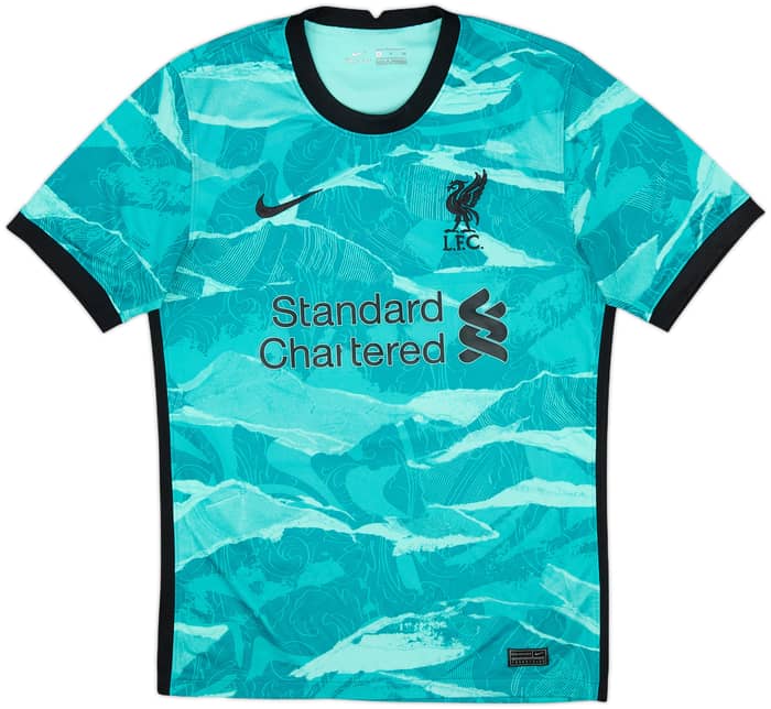 2020-21 Liverpool Away Shirt Virgil #4 - 5/10 - (S)