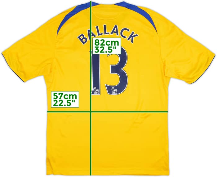 2008-09 Chelsea Third Shirt Ballack #13 - 8/10 - (XL)