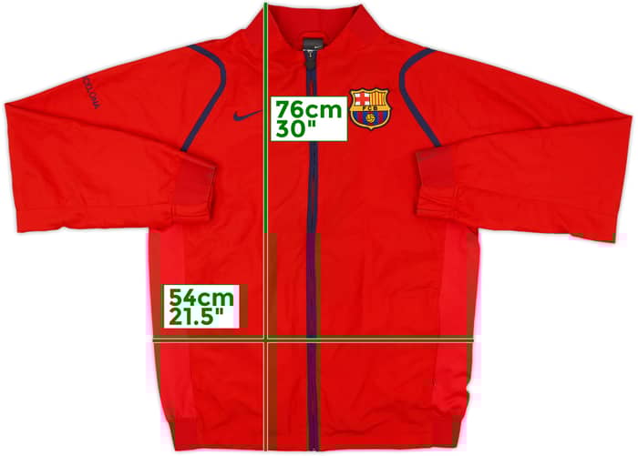 2006-07 Barcelona Nike Track Jacket - 7/10 - (L)
