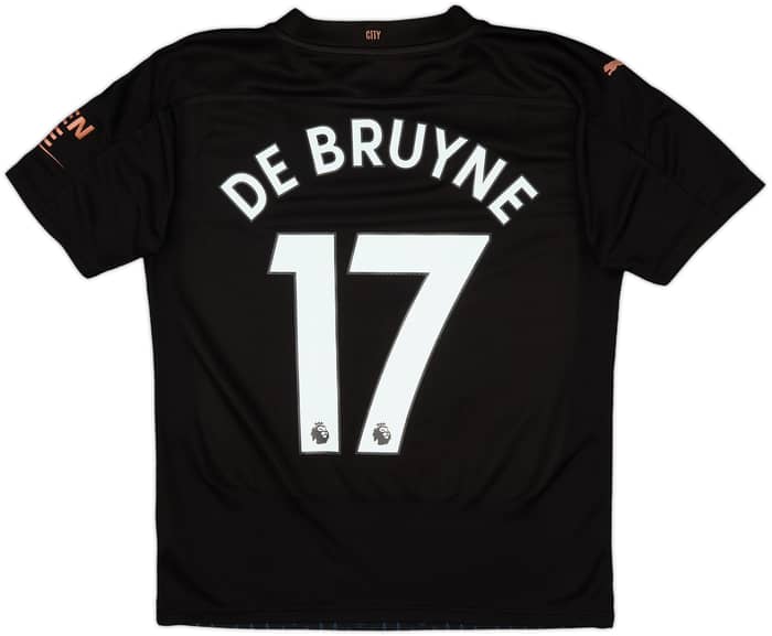 2020-21 Manchester City Away Shirt De Bruyne #17 - 8/10 - (Women's S)