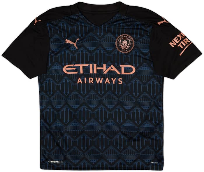 2020-21 Manchester City Away Shirt De Bruyne #17 - 8/10 - (Women's S)