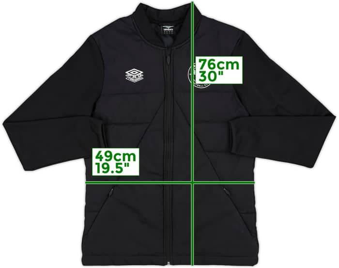 2021-222 Brentford Umbro Padded Track Jacket - 7/10 - (M)