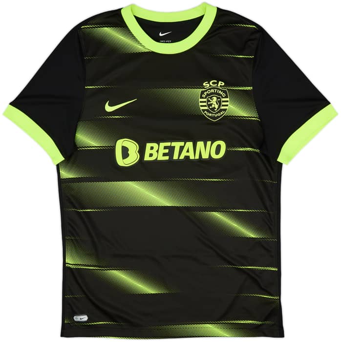 2022-23 Sporting Lisbon Away Shirt - 8/10 - (L)