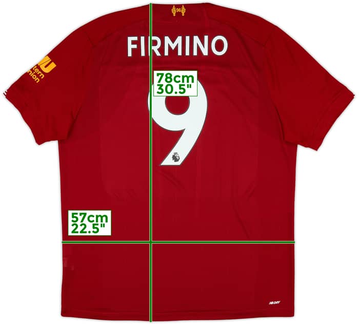 2019-20 Liverpool Home Shirt Firmino #9 - 8/10 - (XL)