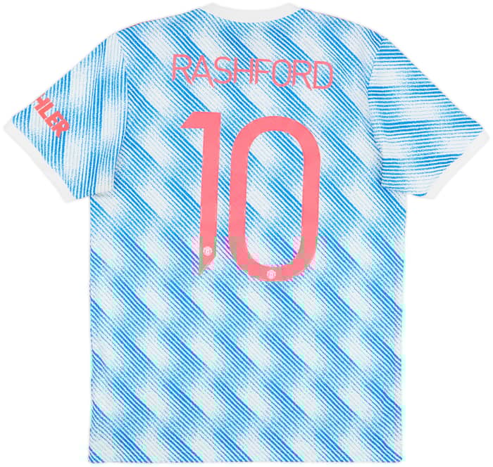 2021-22 Manchester United Away Shirt Rashford #10 - 10/10 - (M)