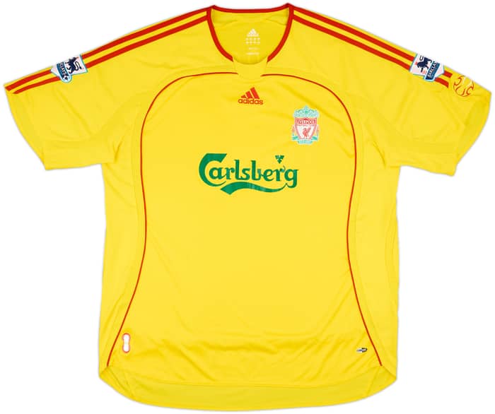 2006-07 Liverpool Away Shirt Gerrard #8 - 7/10 - (XXL)