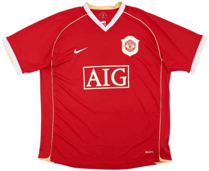 2006-07 Manchester United Home Shirt Ronaldo #7 - 6/10 - (XL)