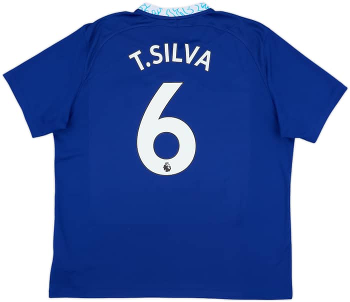 2022-23 Chelsea Home Shirt T.Silva #6 - 8/10 - (XL)