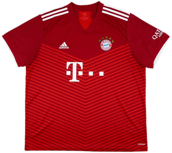 2021-22 Bayern Munich Home Shirt Muller #25 - 9/10 - (XXL)