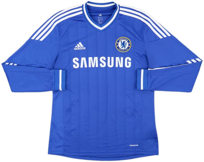 2013-14 Chelsea Home L/S Shirt Hazard #17 - 7/10 - (M)