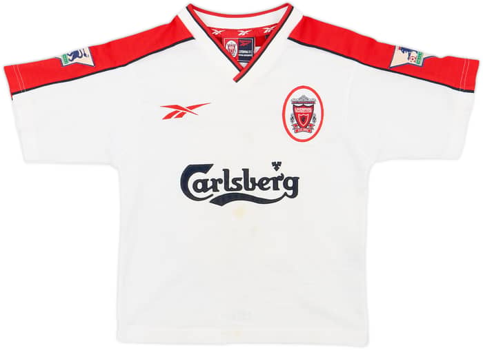 1998-99 Liverpool Away Shirt Owen #10 - 6/10 - (S.Boys)